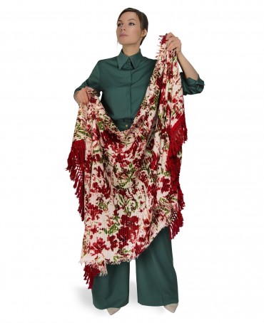 Палантин Унисекс W.FR240-PRINTEMPS/ROSE